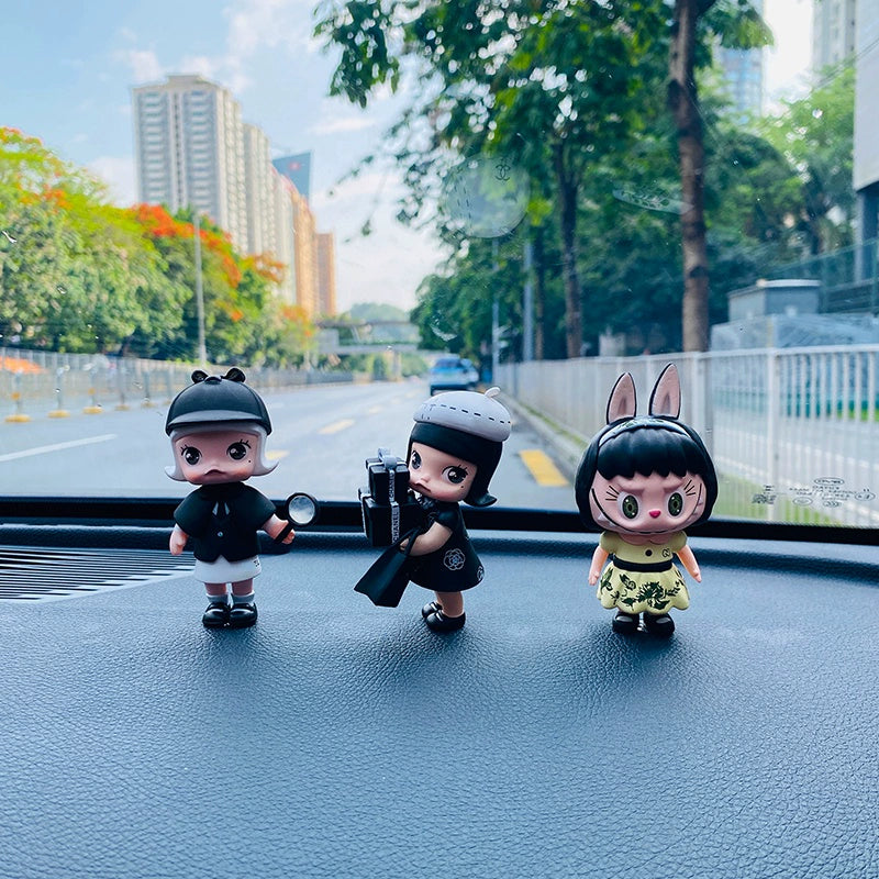 Detective Tail Doll Dashboard Figures