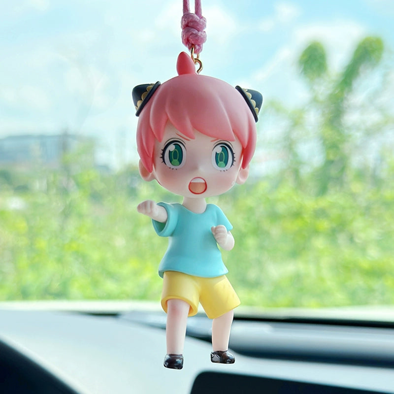 Aniya Doll Charm Rearview Mirror Ornament