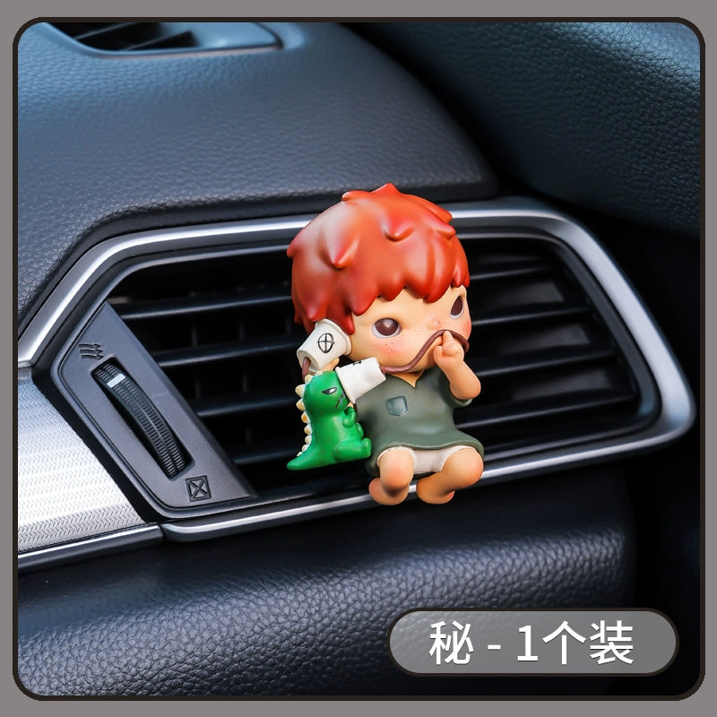 Sleepy Devil Boy Car Air Vent Diffuser