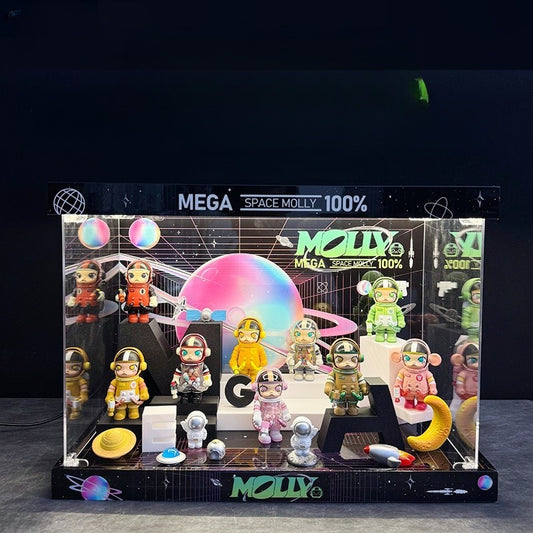 Mega Space Galaxy Display Box – Molly-Inspired (100% Anniversary Edition)