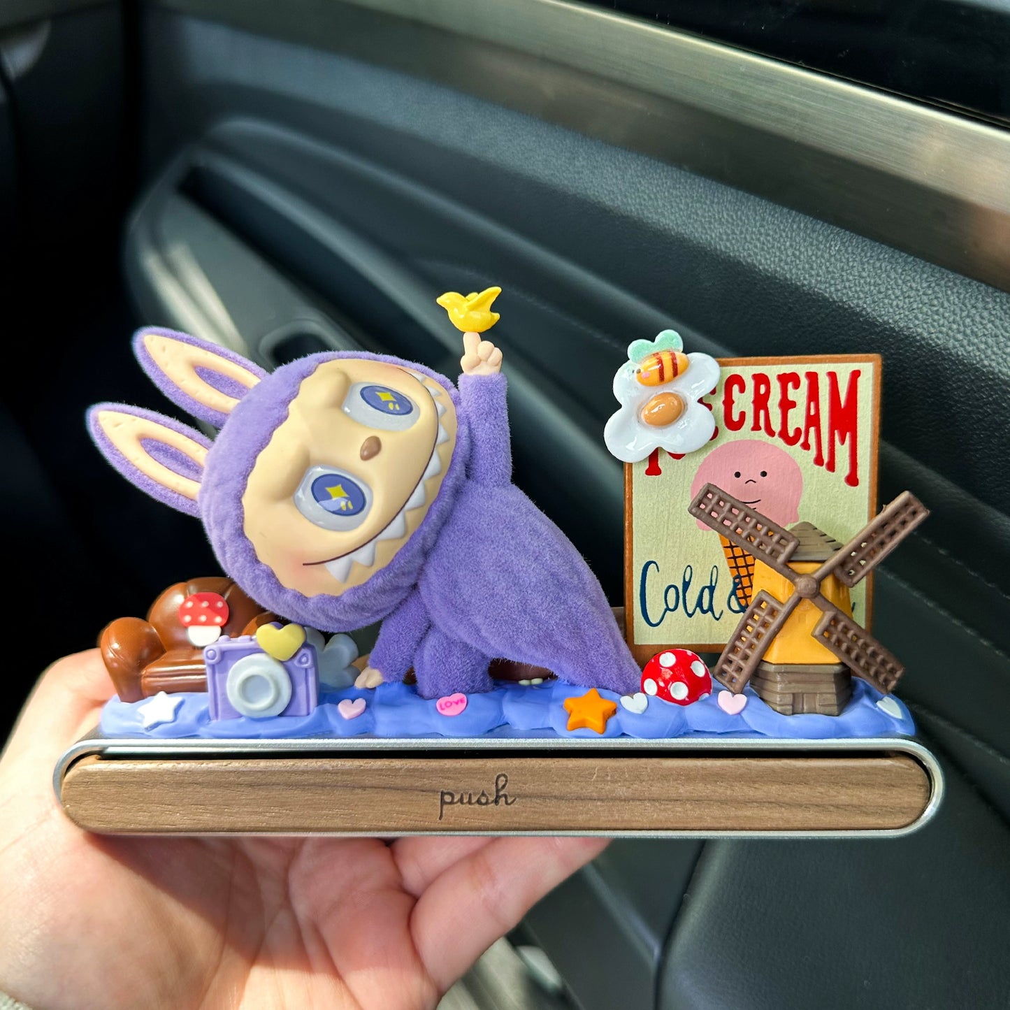 Cute Bunny Dashboard Ornament