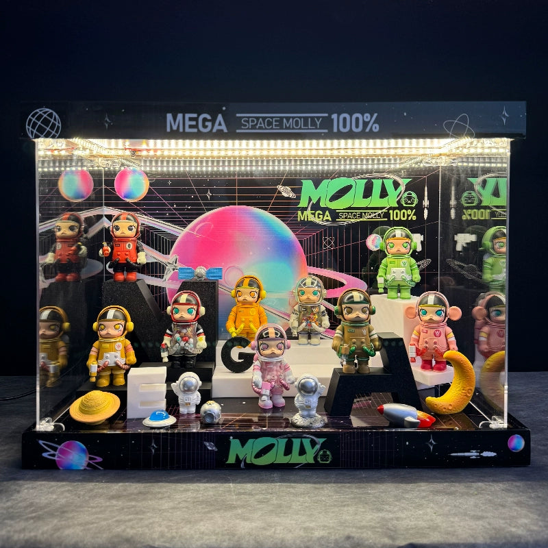 Mega Space Galaxy Display Box – Molly-Inspired (100% Anniversary Edition)