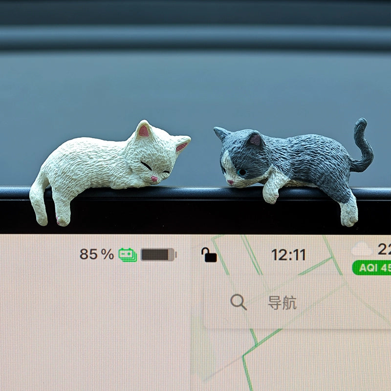 PawNap™ Lazy Cat Dashboard Ornament