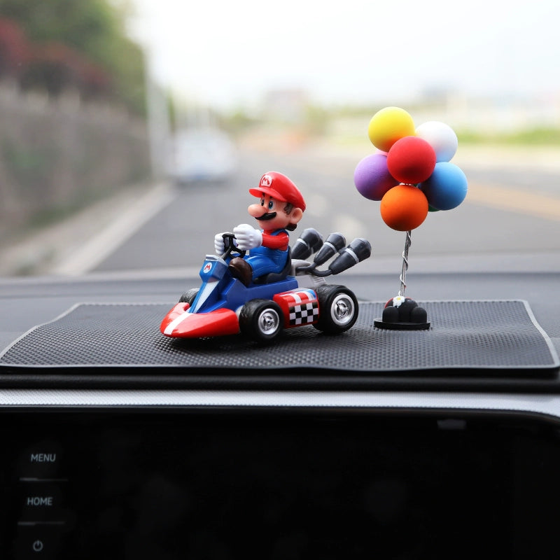 Super Mario Dashboard Figurine Set