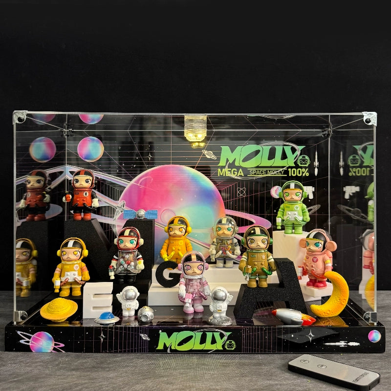 Mega Space Galaxy Display Box – Molly-Inspired (100% Anniversary Edition)