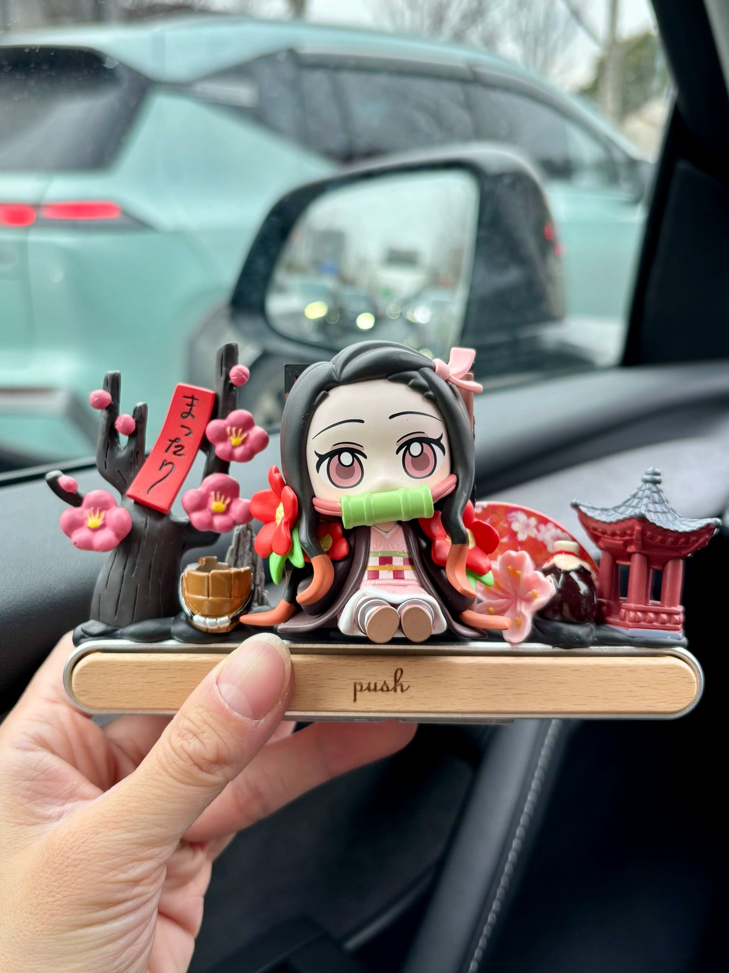 Demon Slayer-Inspired Dashboard Ornament