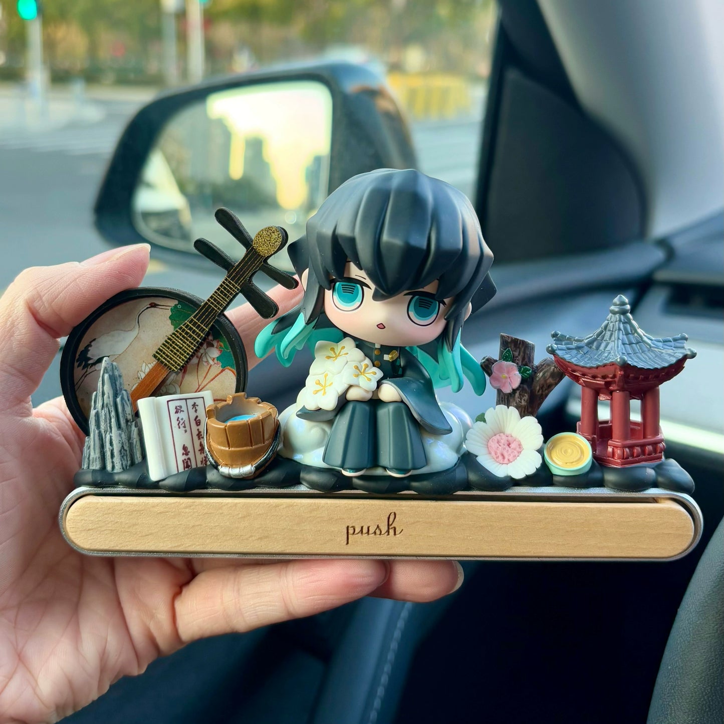 Demon Slayer-Inspired Dashboard Ornament