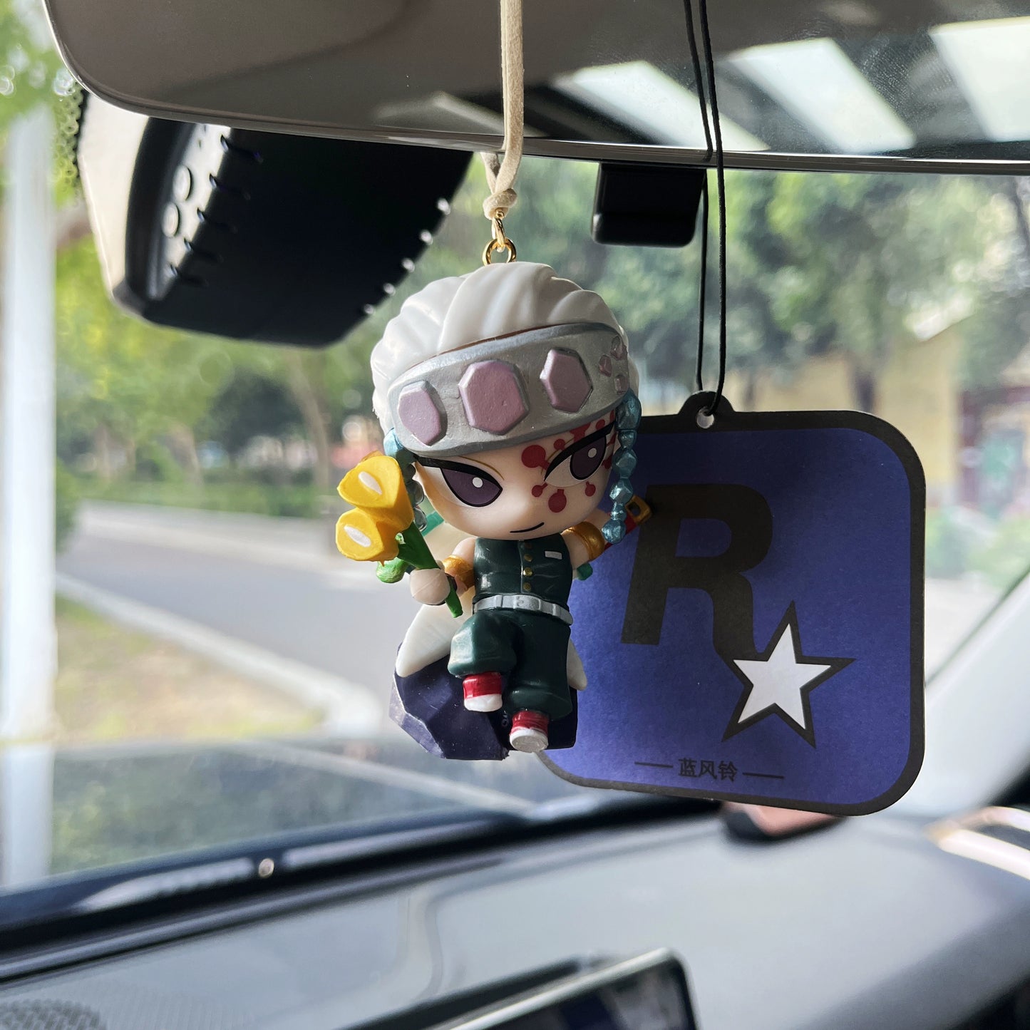 Anime Chibi Hanging Mirror Charm