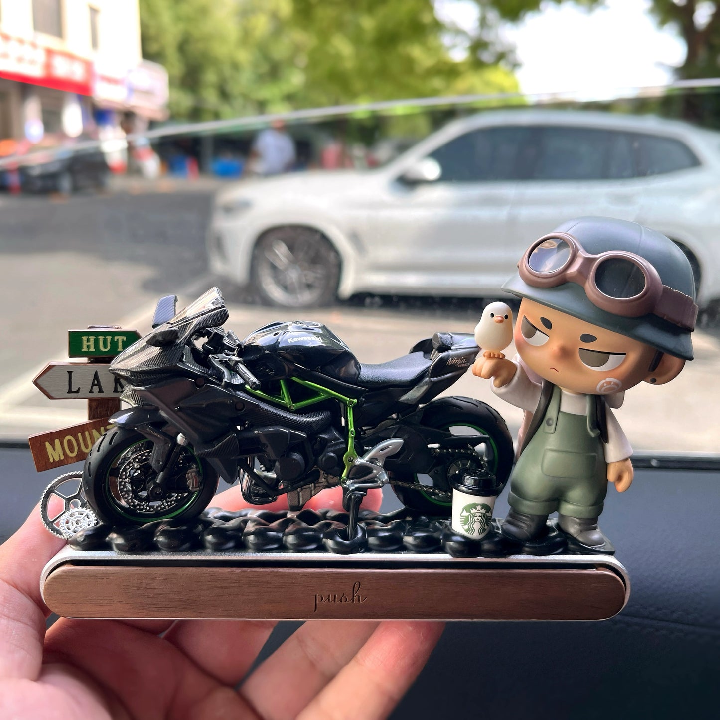 Kubo-Style Boy™ Dashboard Decor