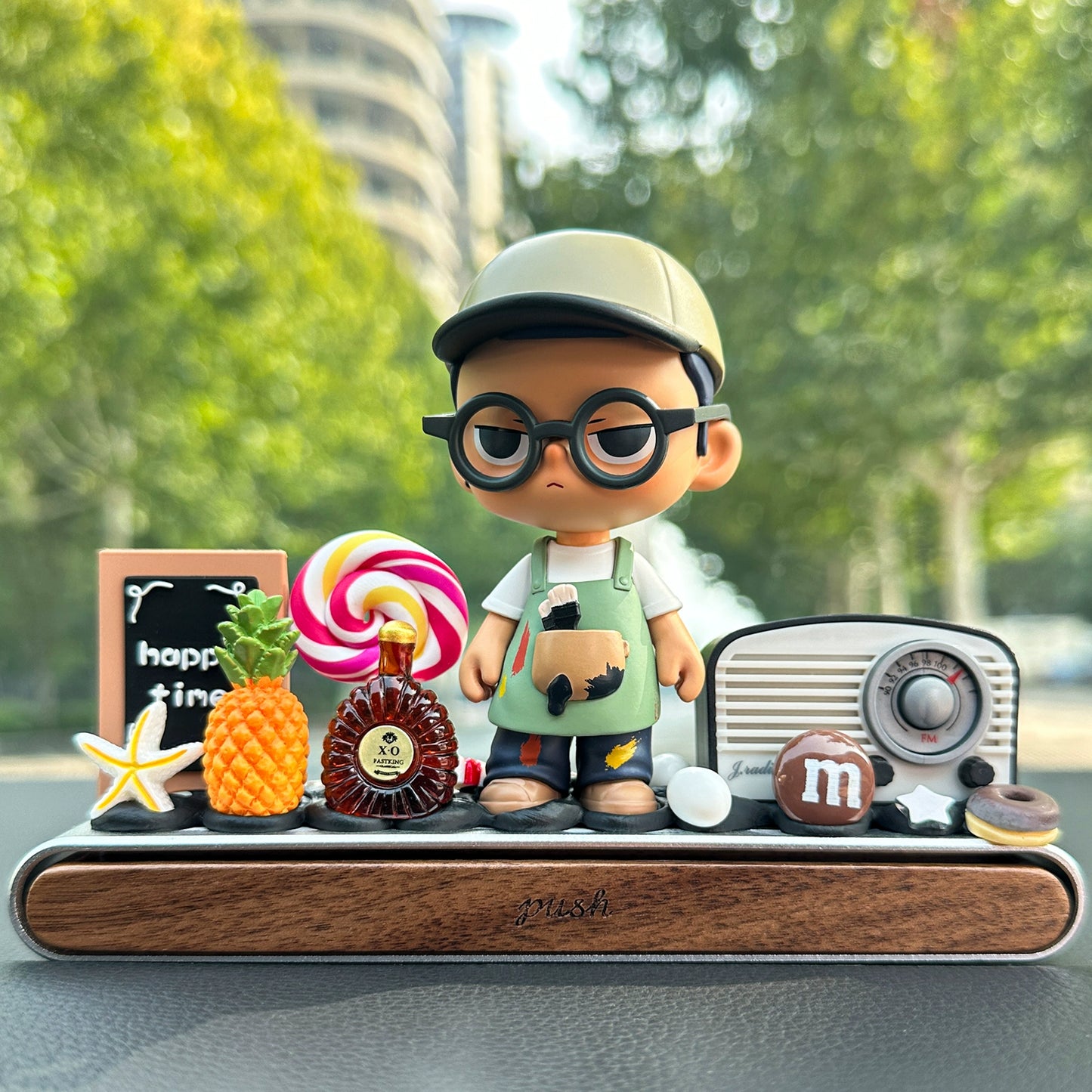 Bubble Mart Kubo Dashoboard Ornament