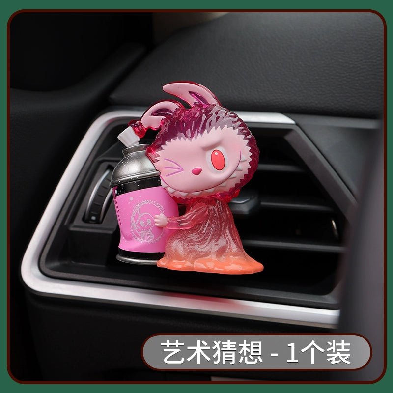 Cute Bunny Plant Pot Car Air Vent Diffuser