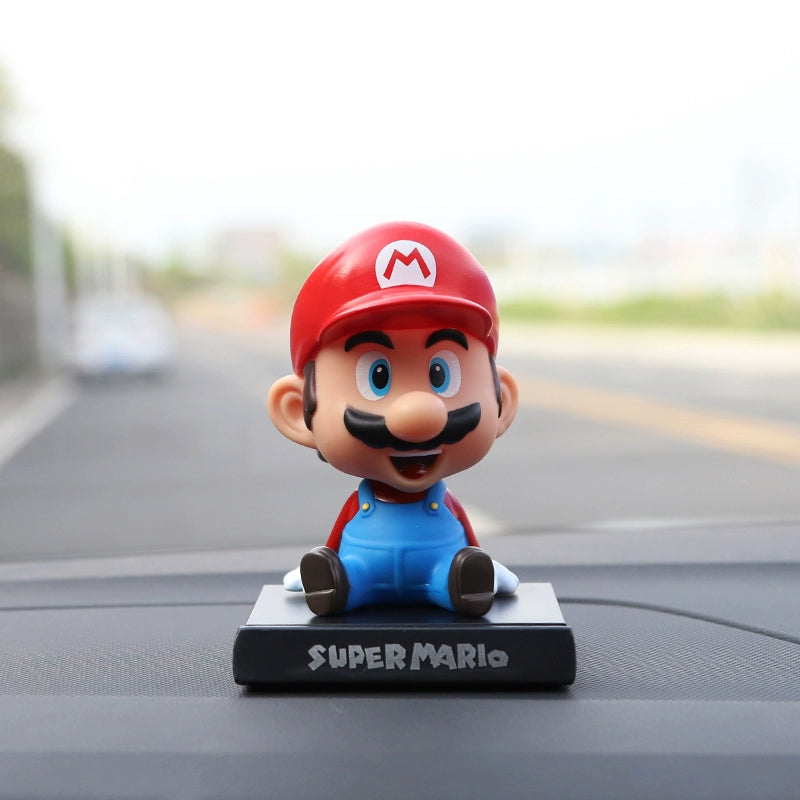 Super Mario Dashboard Figurine Set