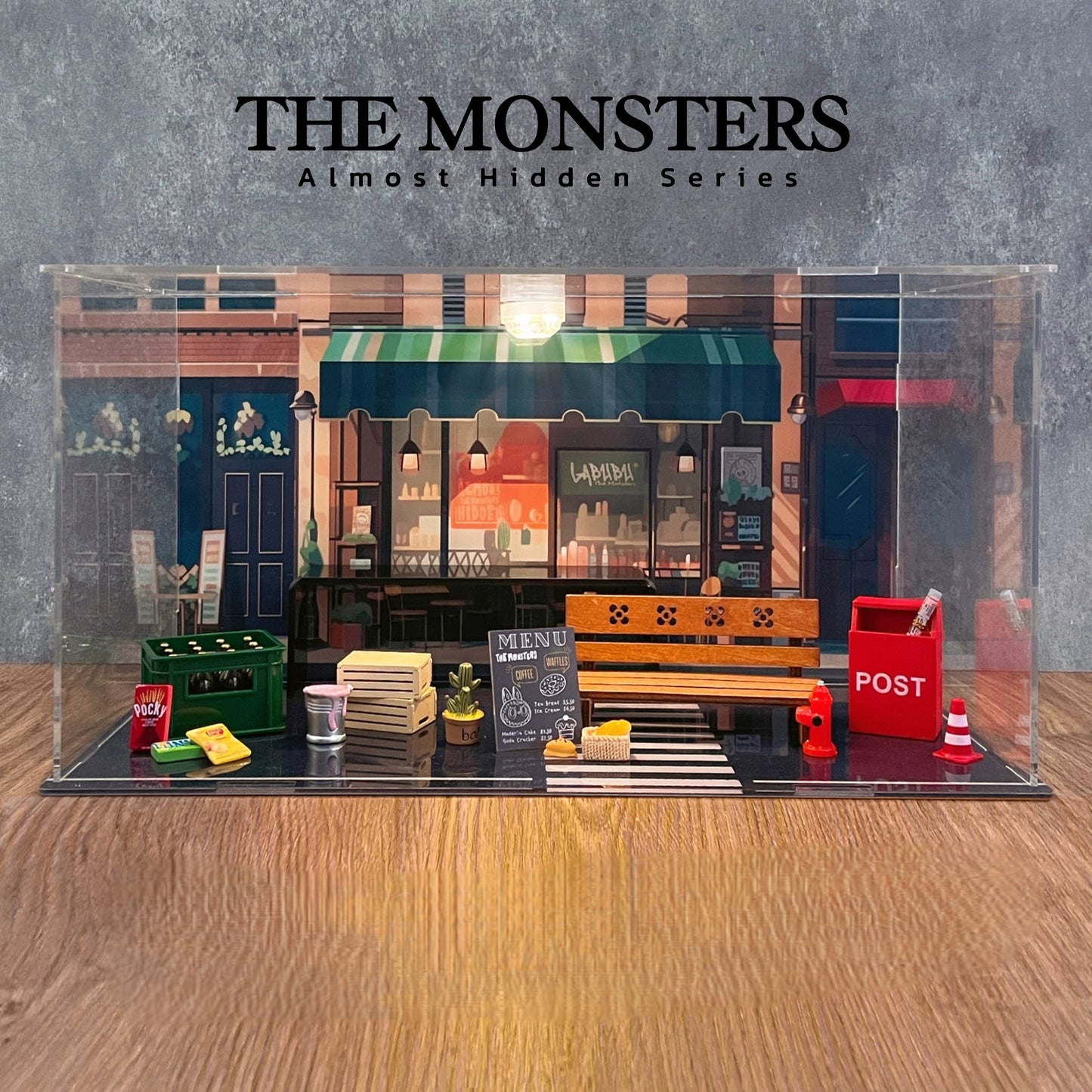 THE MONSTERS Diorama Display Box