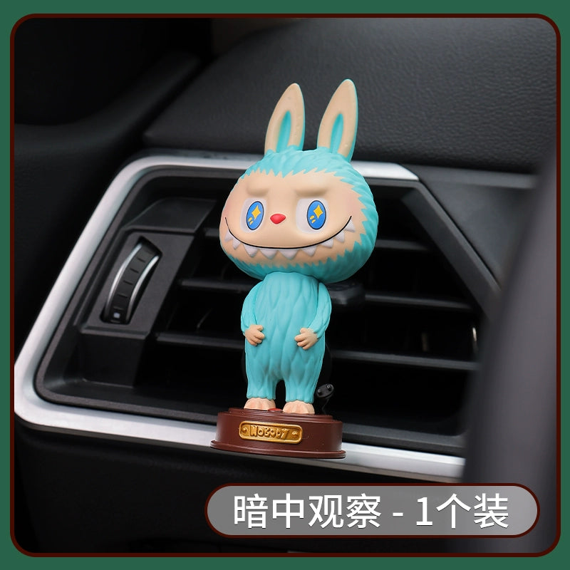 Cute Bunny Plant Pot Car Air Vent Diffuser