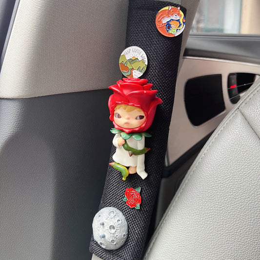 Little Prince Planet & Rose Seatbelt Cover