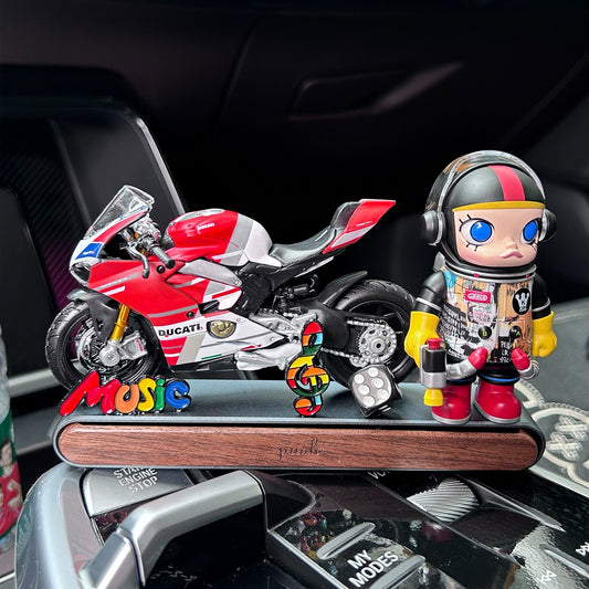 Ducati with M011y Dashboard Ornament