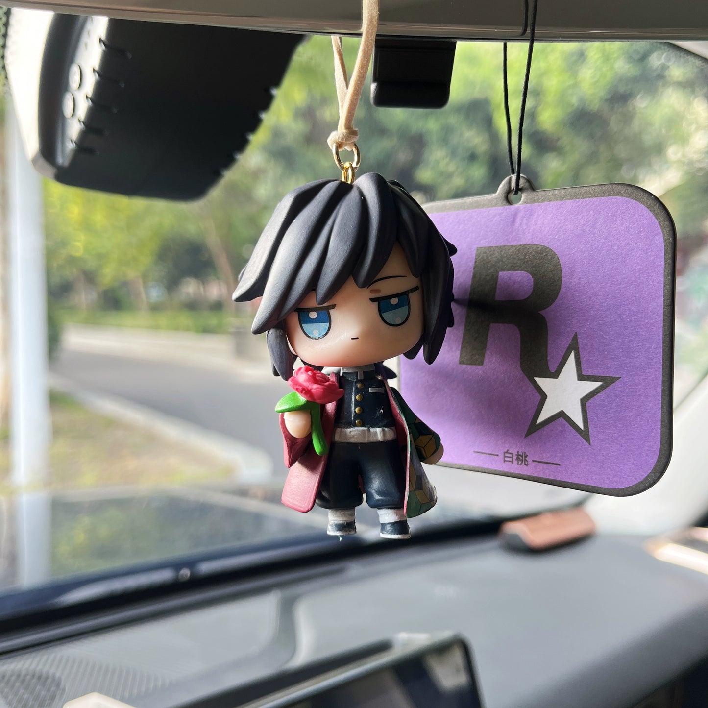 Anime Chibi Hanging Mirror Charm