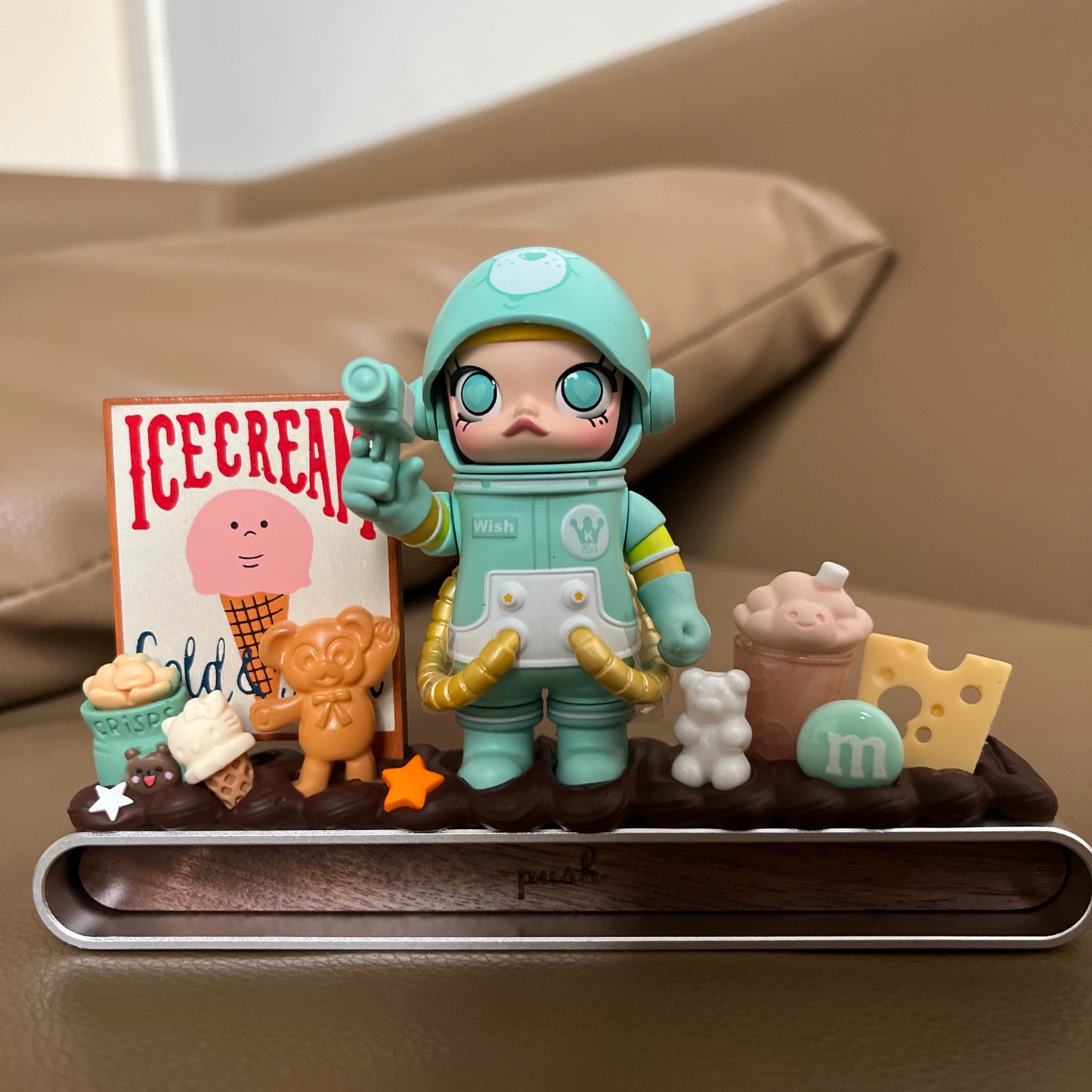 Molliivverse™ Astro Girl Dashboard Ornament