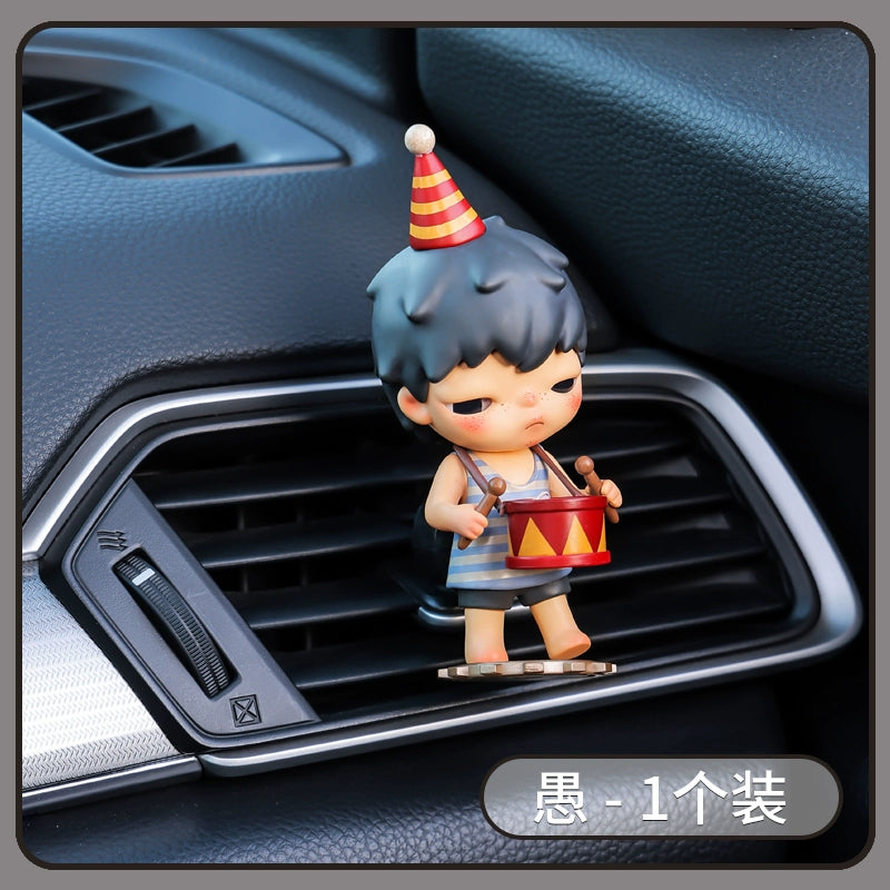 Sleepy Devil Boy Car Air Vent Diffuser