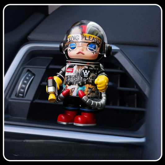 Space Warrior Punk Car Diffuser