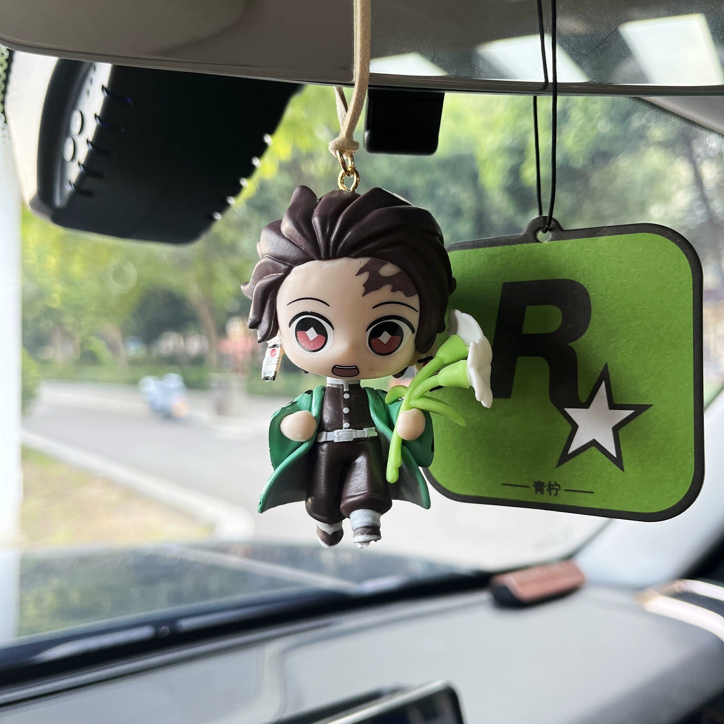 Anime Chibi Hanging Mirror Charm