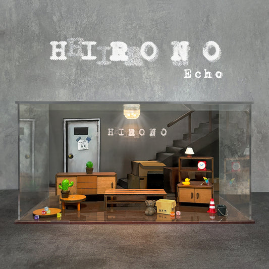 POPMART Bubble Mart Ono Hirono Echo Series Figure Blind Box Scene Display Box Trendy Toy Ornaments