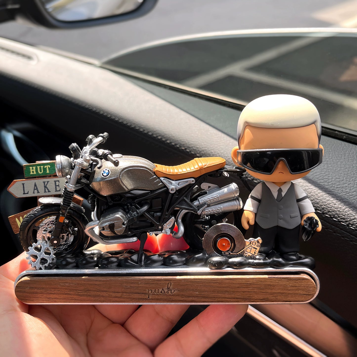 Kubo-Style Boy™ Dashboard Decor