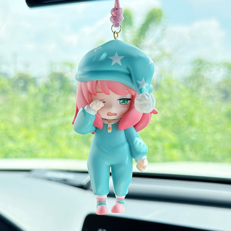 Aniya Doll Charm Rearview Mirror Ornament
