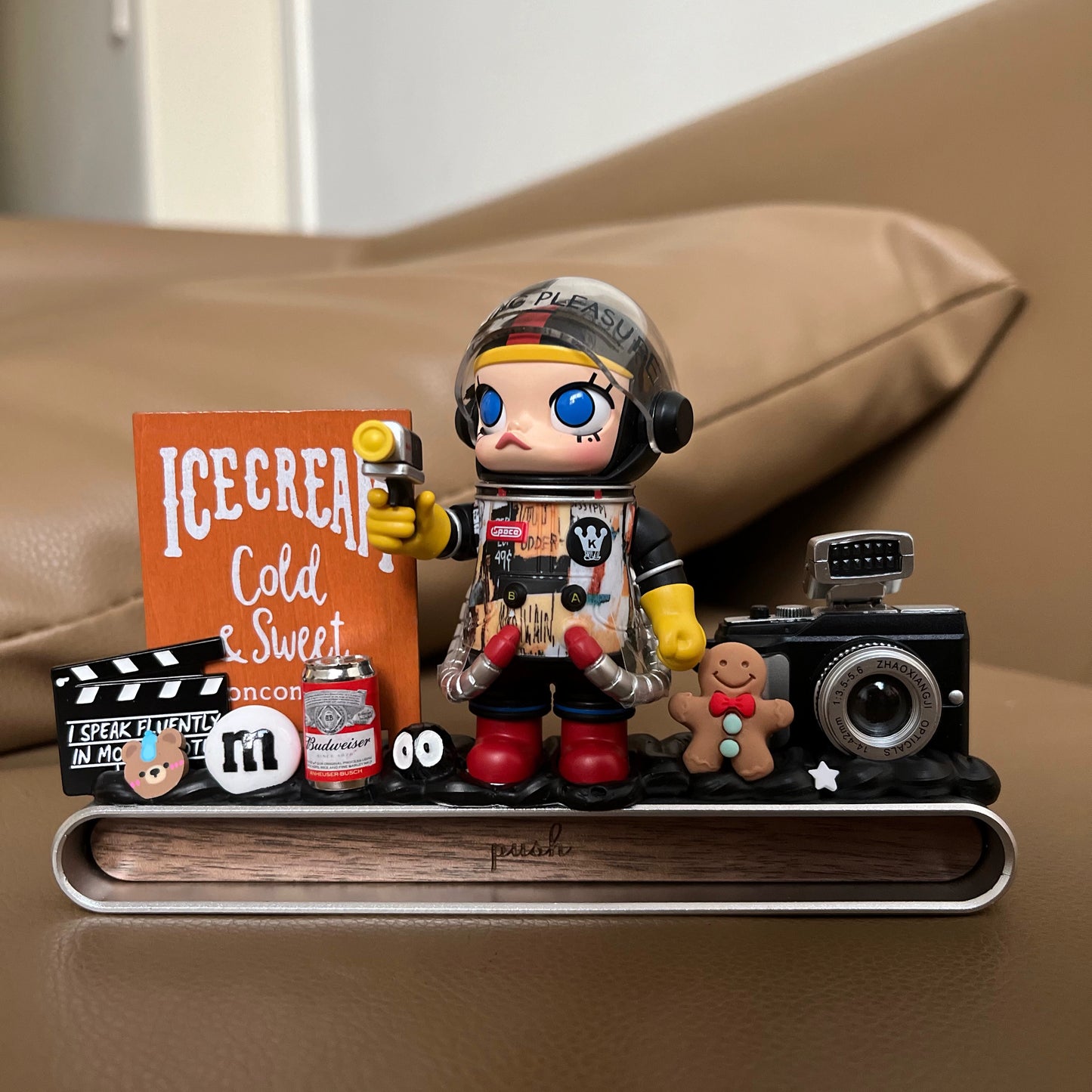 Molliivverse™ Astro Girl Dashboard Ornament