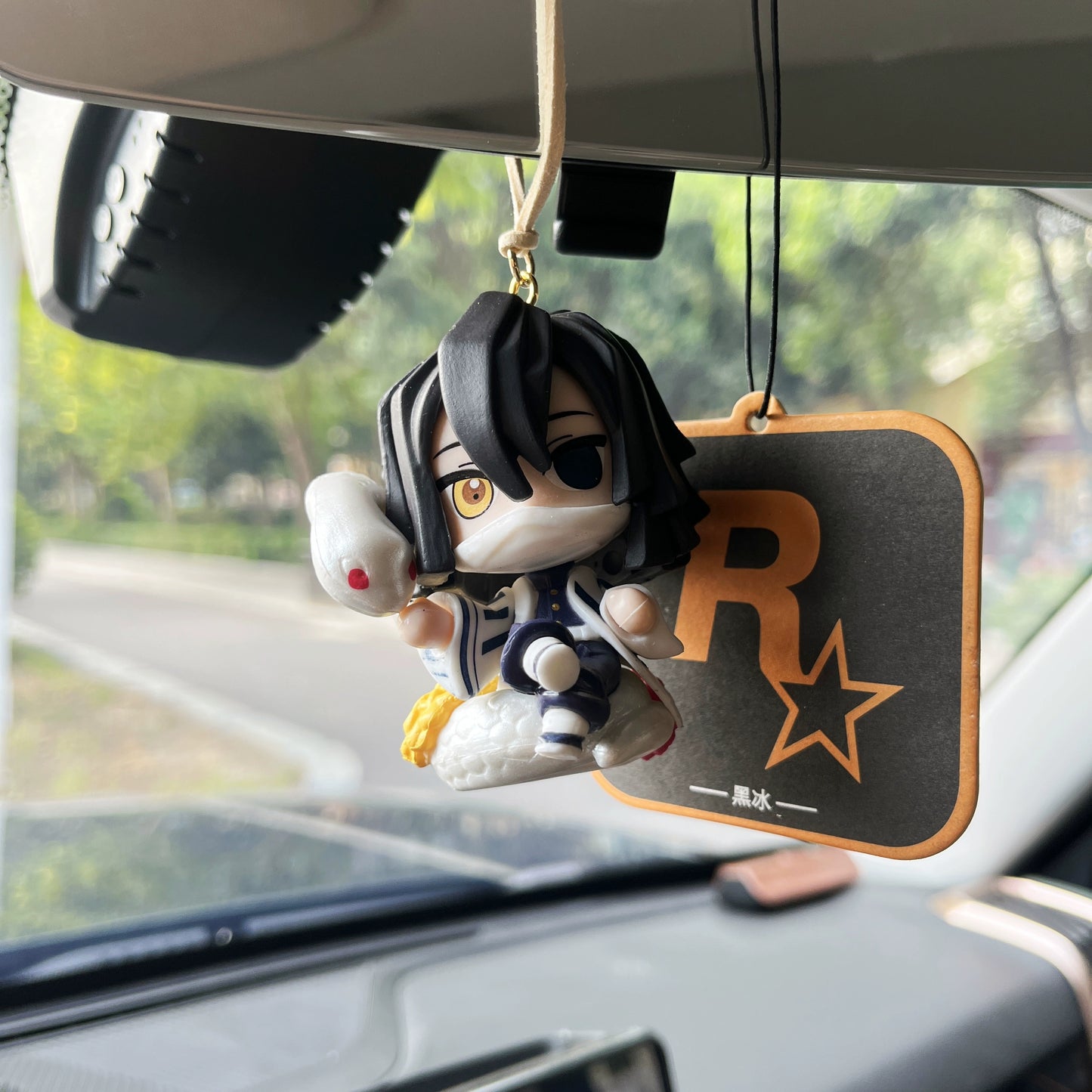 Anime Chibi Hanging Mirror Charm