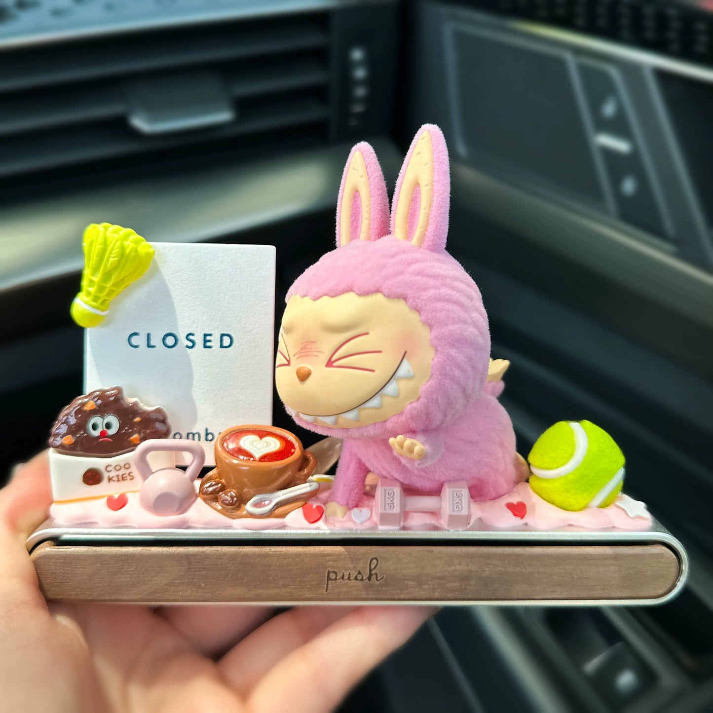 Cute Bunny Dashboard Ornament