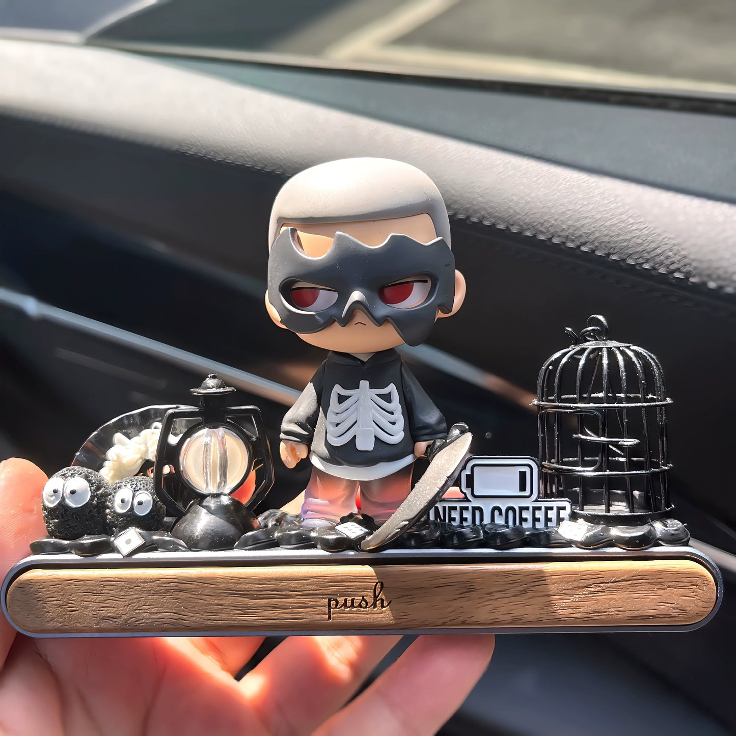 Kubo-Style Boy™ Dashboard Decor