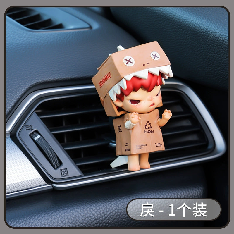 Sleepy Devil Boy Car Air Vent Diffuser