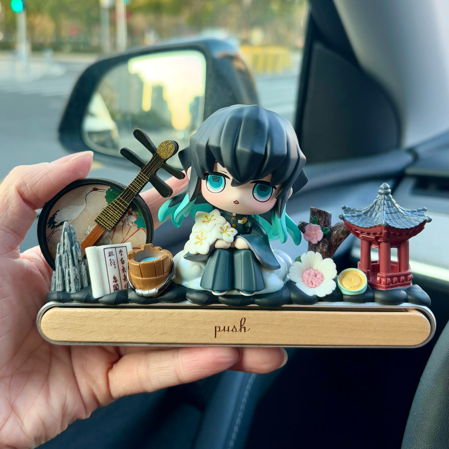 Demon Slayer-Inspired Dashboard Ornament