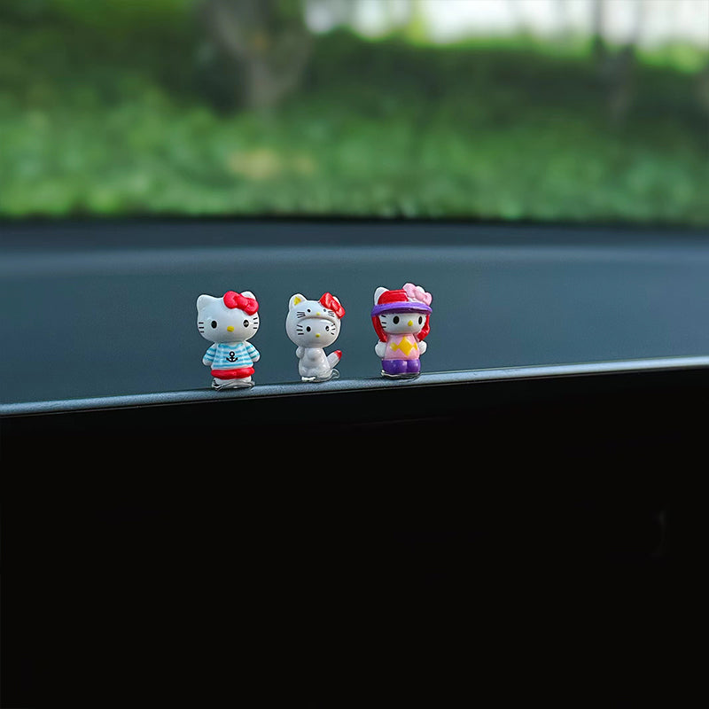 Cute hello kitty Mini Dashboard Accessories
