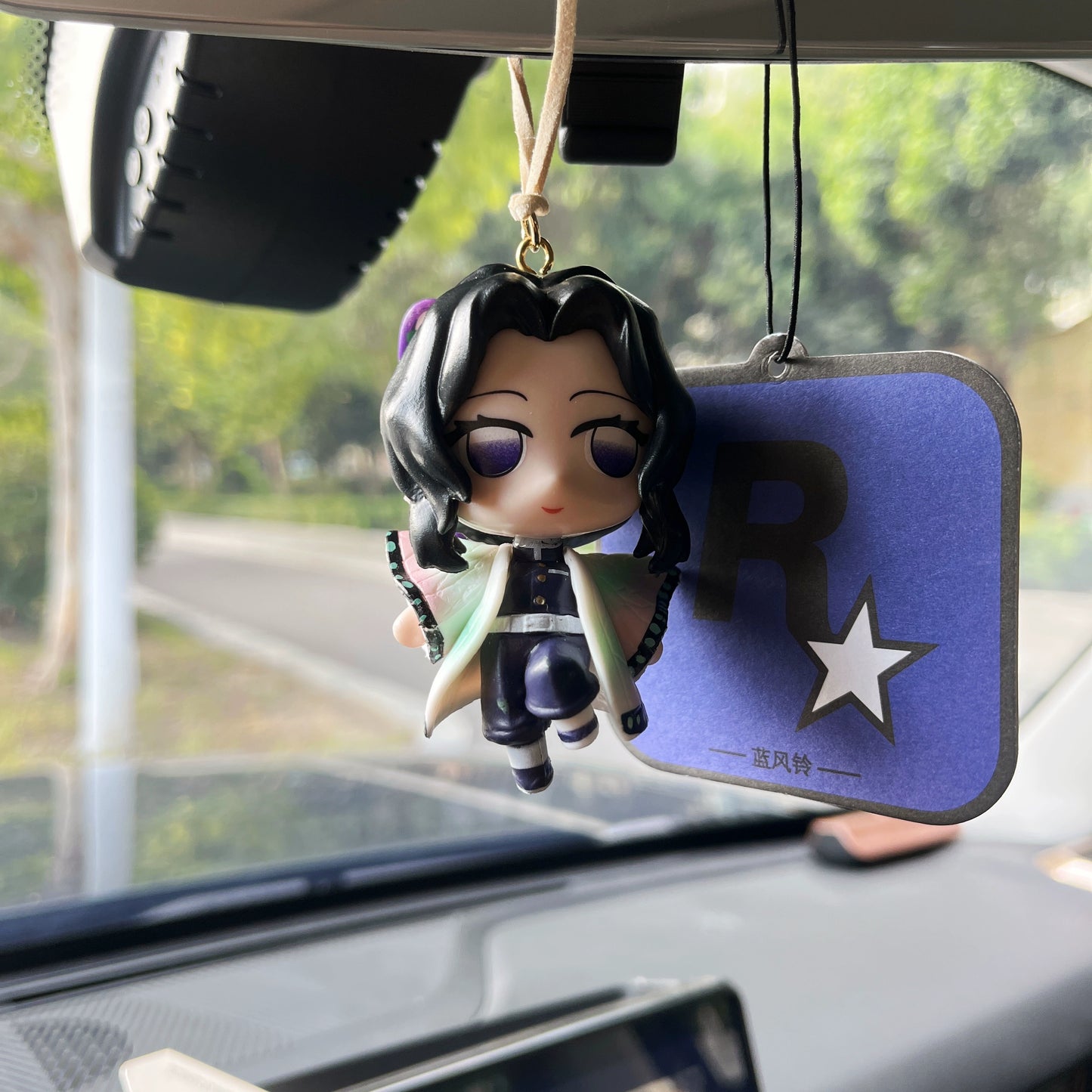 Anime Chibi Hanging Mirror Charm