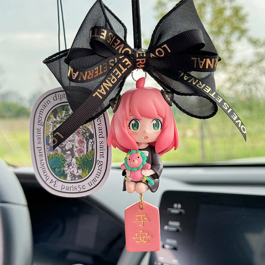 Aniya Doll Charm Rearview Mirror Ornament