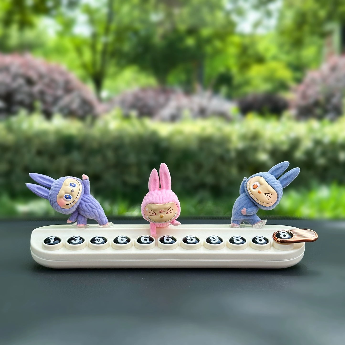 Cute Bunny Dashboard Ornament
