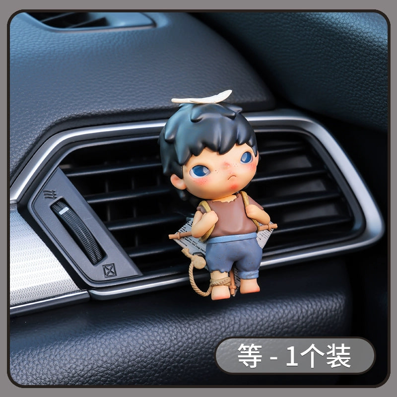 Sleepy Devil Boy Car Air Vent Diffuser