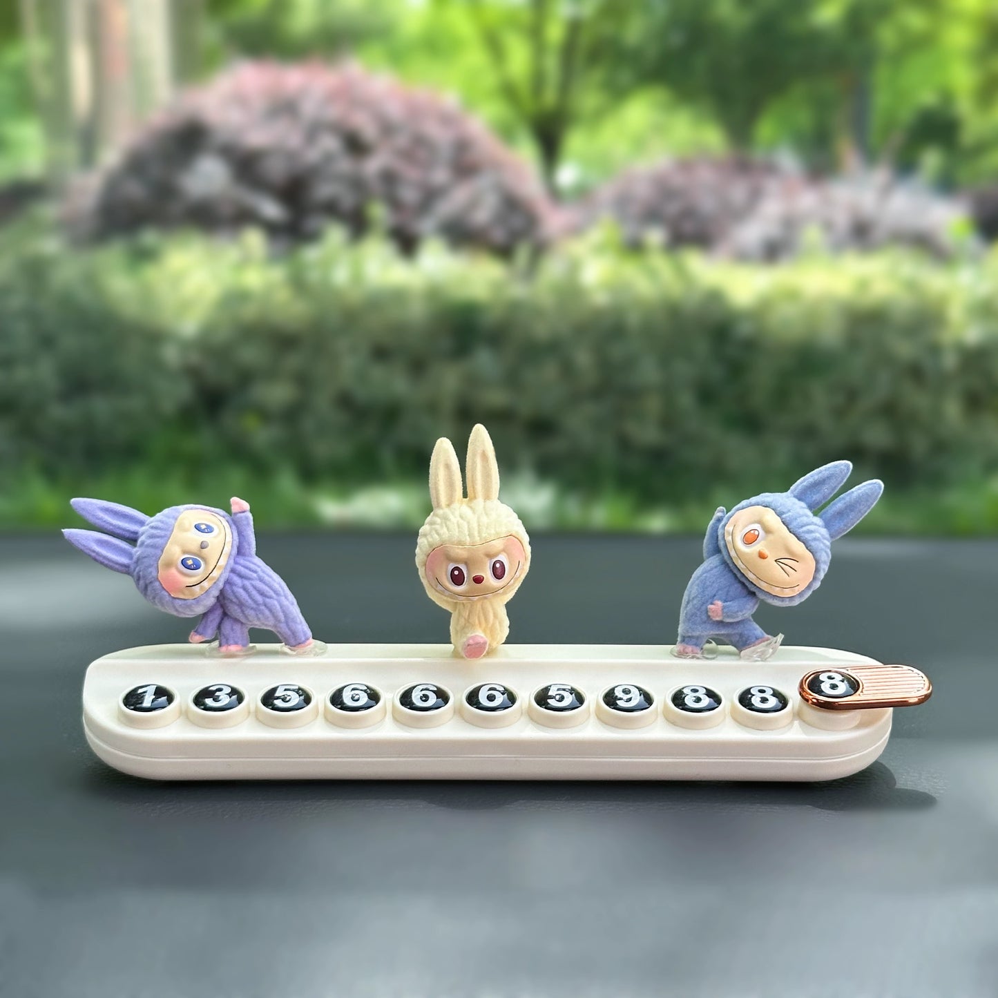 Cute Bunny Dashboard Ornament