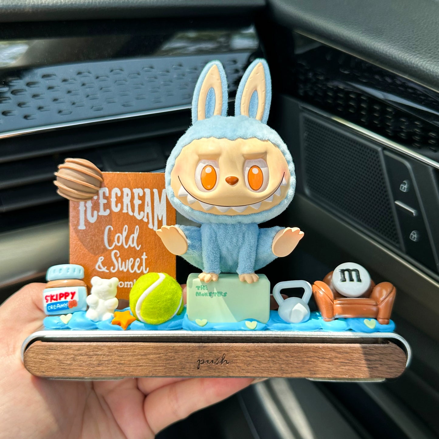 Cute Bunny Dashboard Ornament