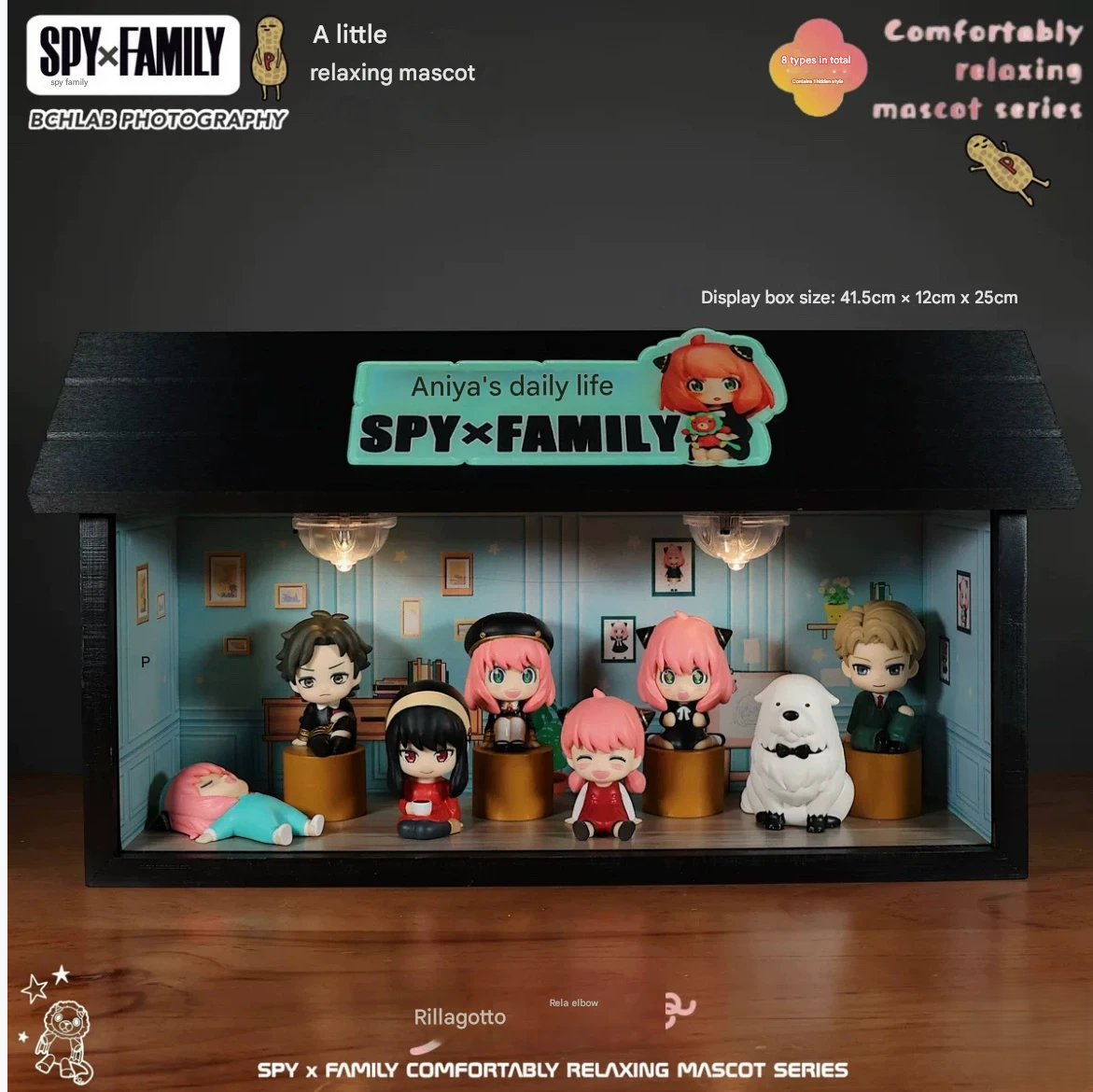 Mini Pink Hair Girl Display Box