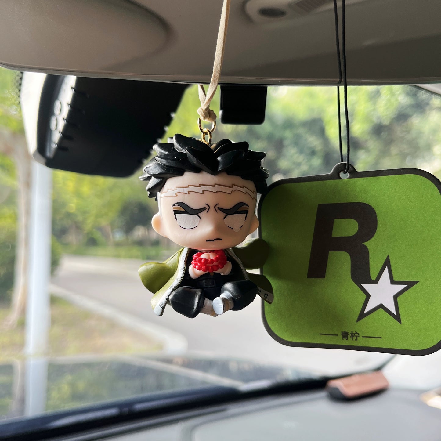 Anime Chibi Hanging Mirror Charm