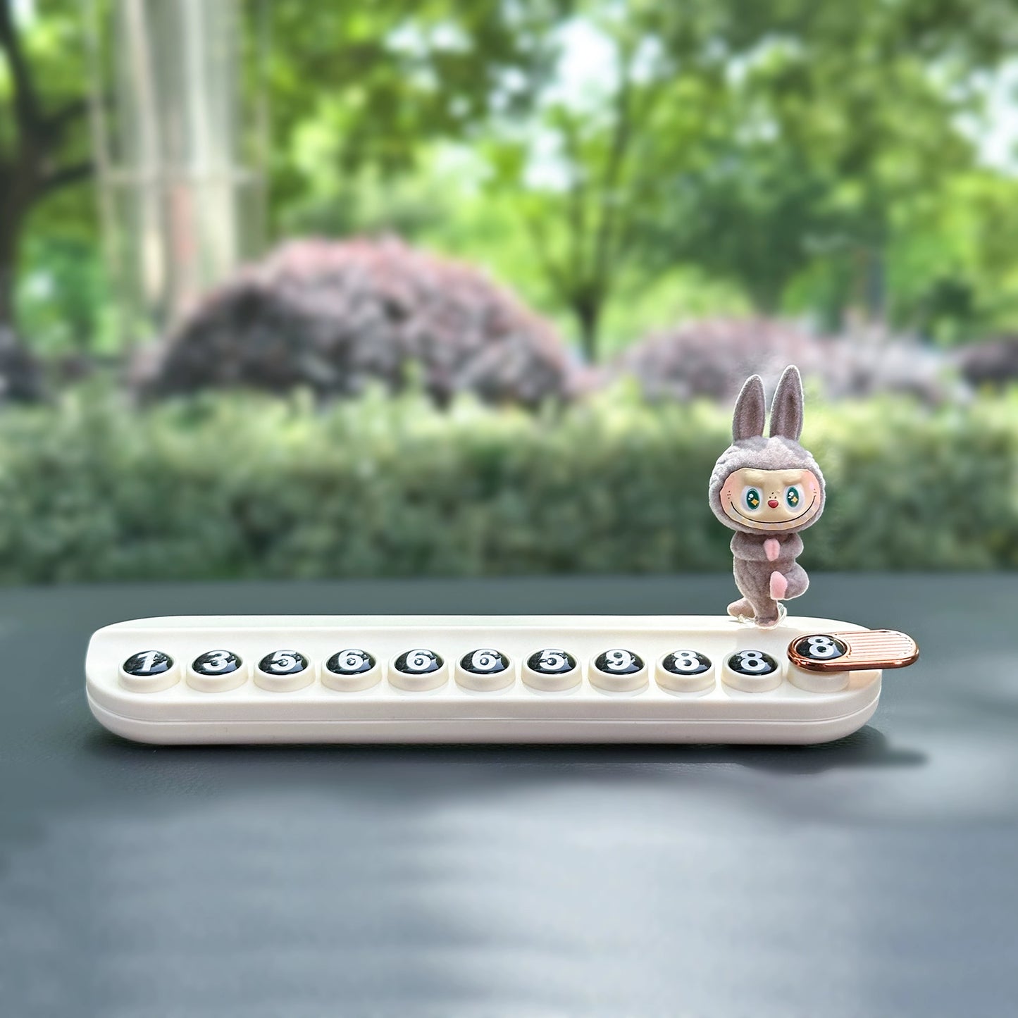 Cute Bunny Dashboard Ornament