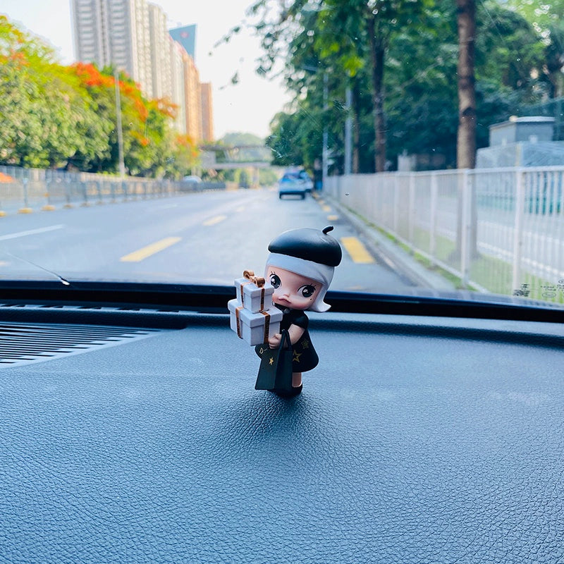 Detective Tail Doll Dashboard Figures