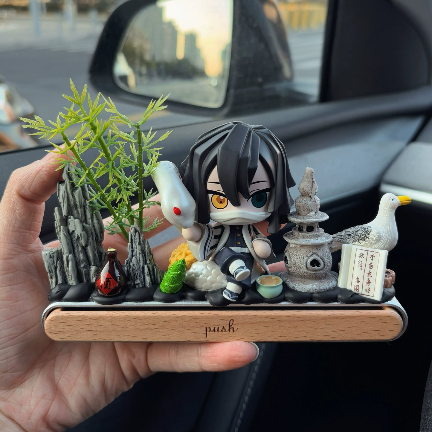 Demon Slayer-Inspired Dashboard Ornament