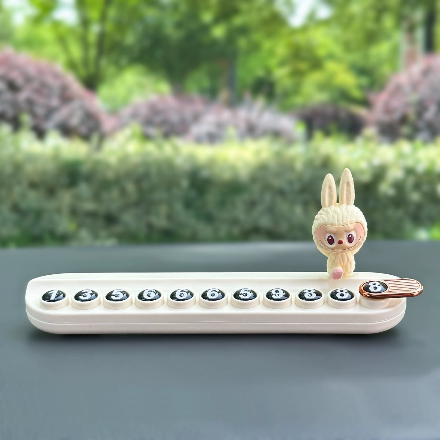 Cute Bunny Dashboard Ornament
