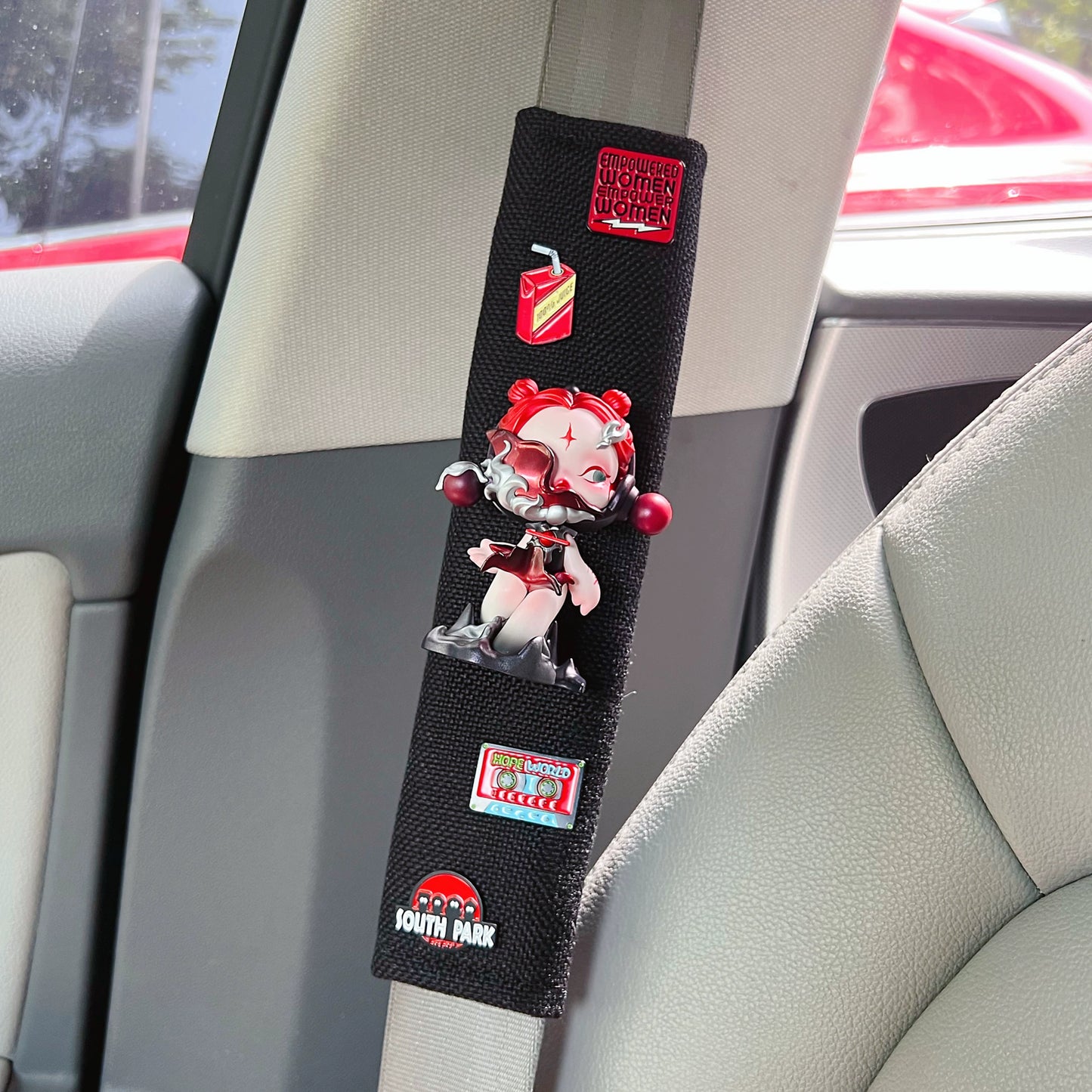 Bubblegum Girl Seat Belt Cover