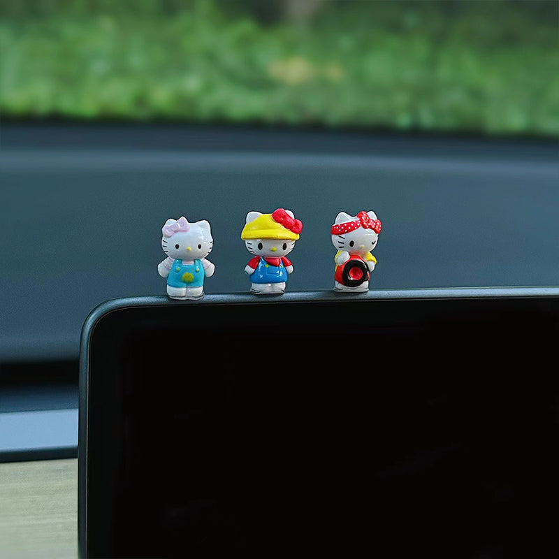 Cute hello kitty Mini Dashboard Accessories