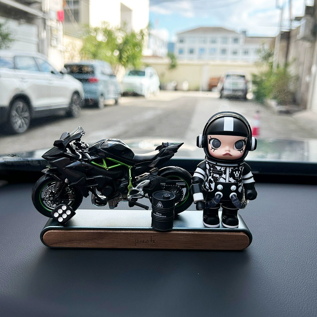 Ducati with M011y Dashboard Ornament